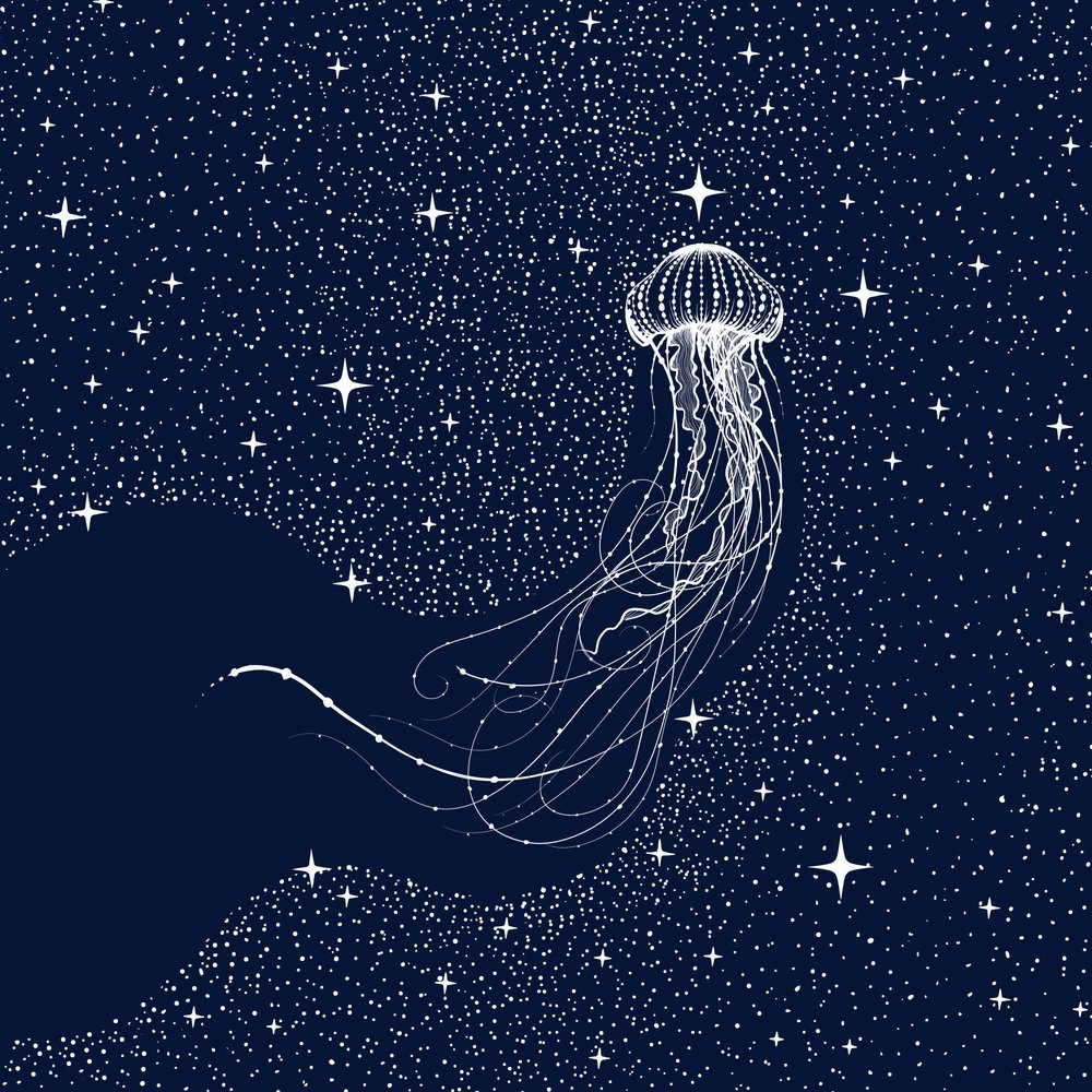 Cosmic Jellyfish Dream by Alirıza ÇAKIR