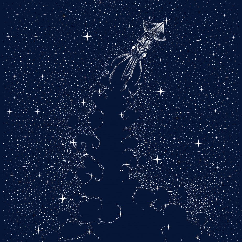 Cosmic Squid Ascent by Alirıza ÇAKIR