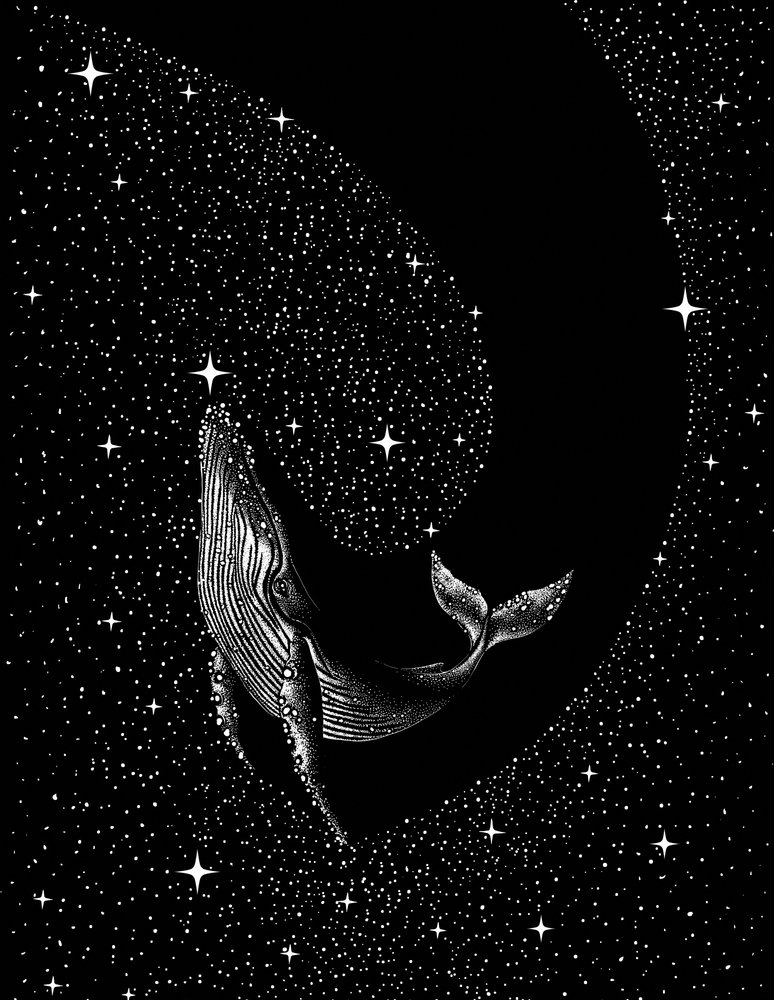 Majestic Space Whale by Alirıza ÇAKIR