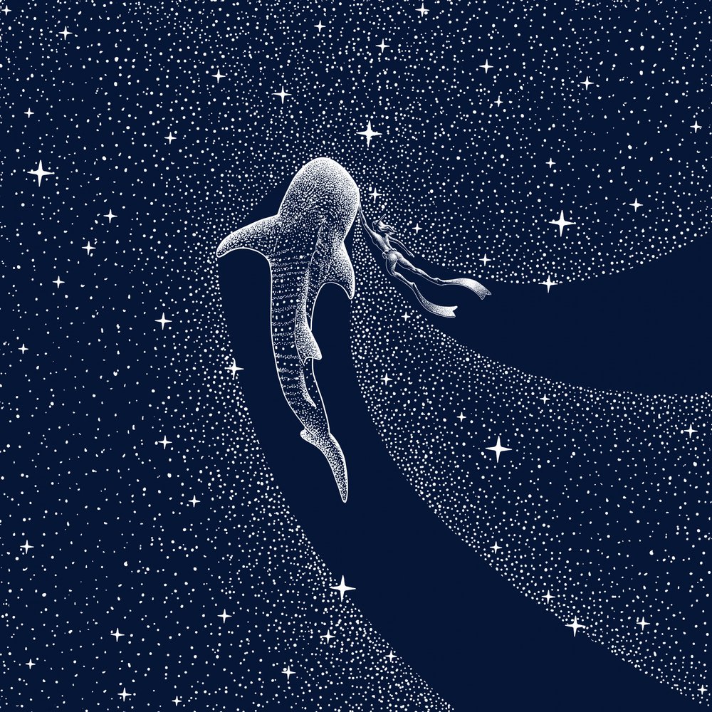 Whale Shark Galaxy Journey by Alirıza ÇAKIR