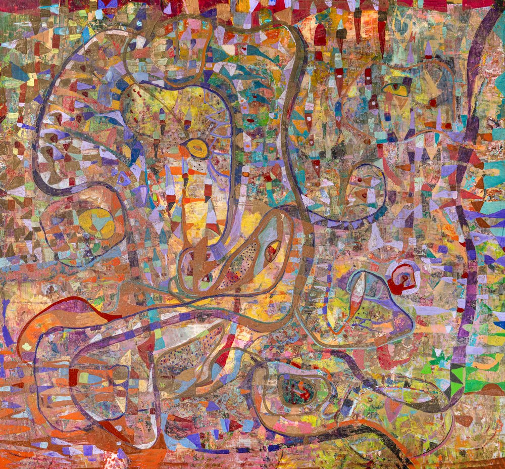 Vibrant Abstract Flow by Alise Loebelsohn