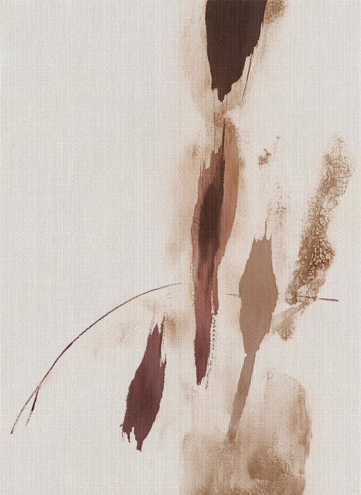 Earthy Abstract Strokes by Alma