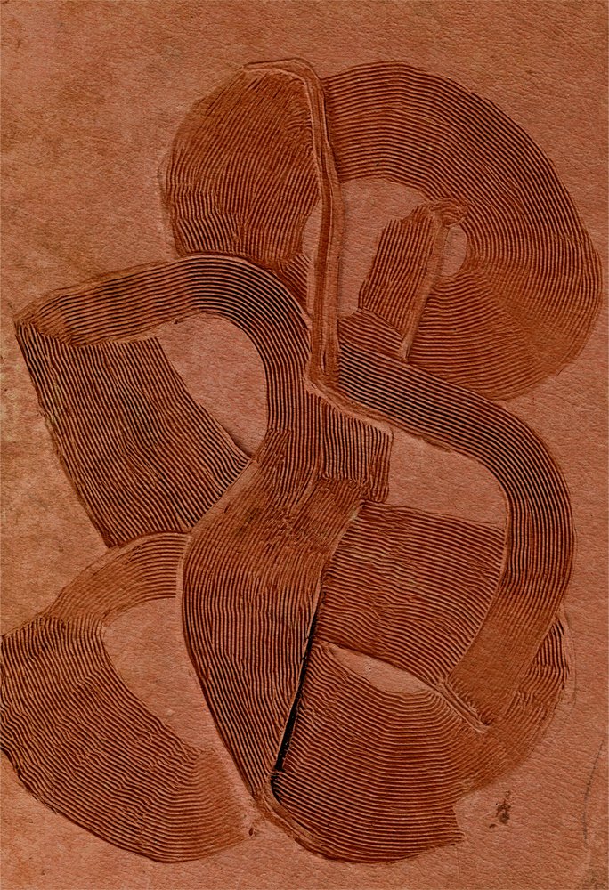 Earthy Textured Curves by Alma