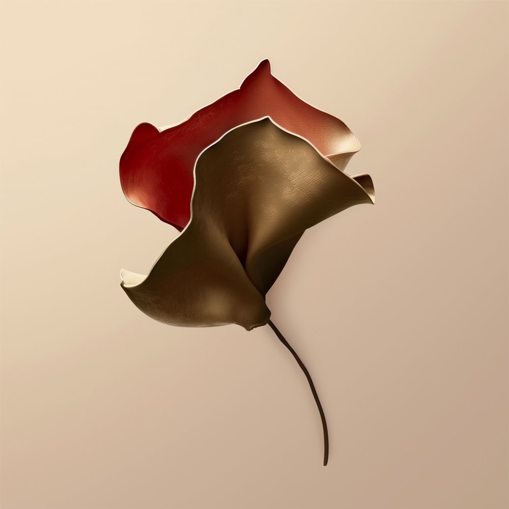 Folded Bloom Form by Alma