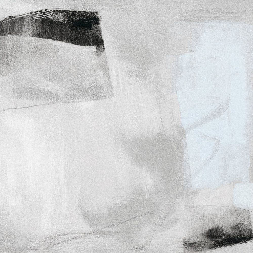 Serene Abstract Shapes by Alma