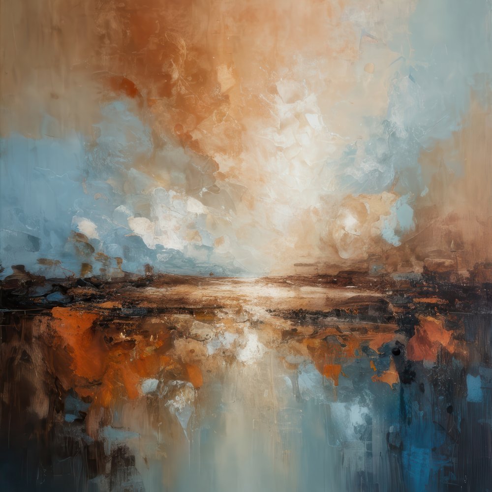 Abstract Horizon Glow by Alpenglow Workshop