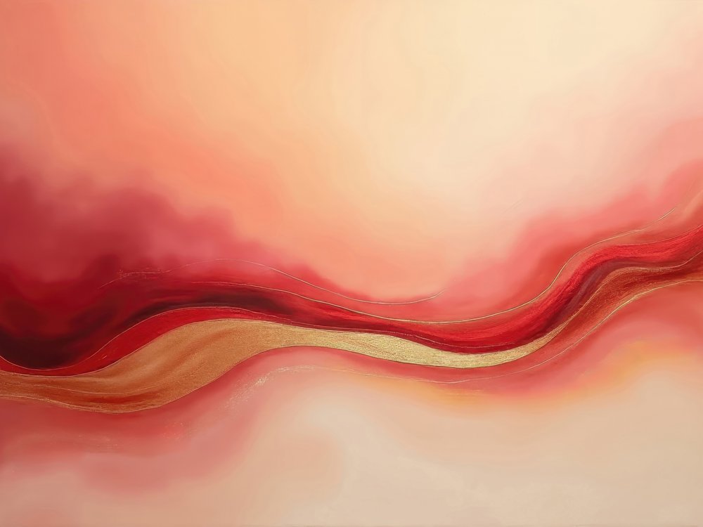 Crimson Gold Flow by Alpenglow Workshop