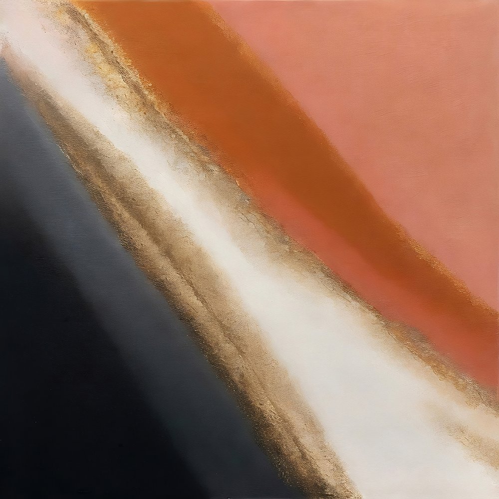 Earthy Diagonal Shimmer by Alpenglow Workshop