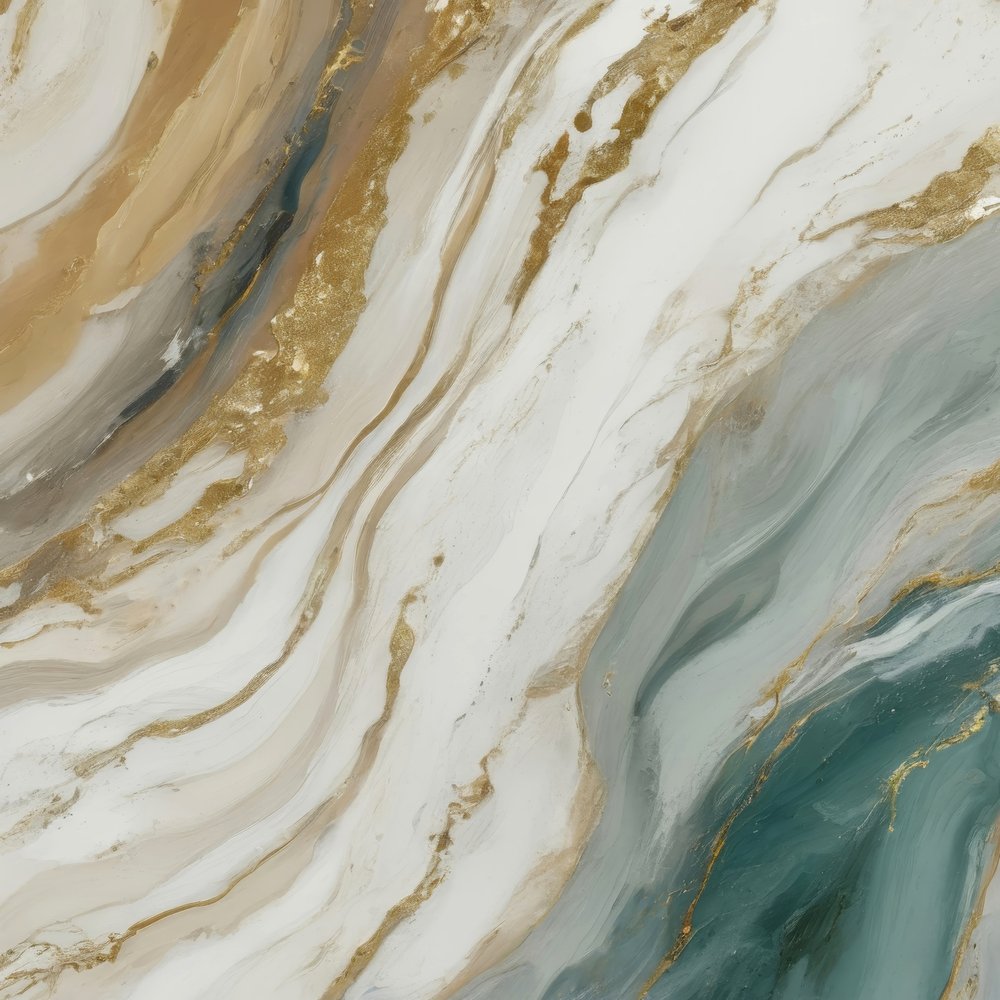 Elegant Fluid Marble by Alpenglow Workshop