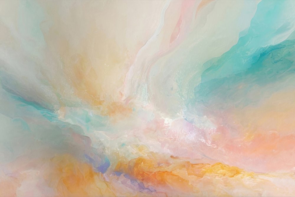 Ethereal Color Swirls by Alpenglow Workshop