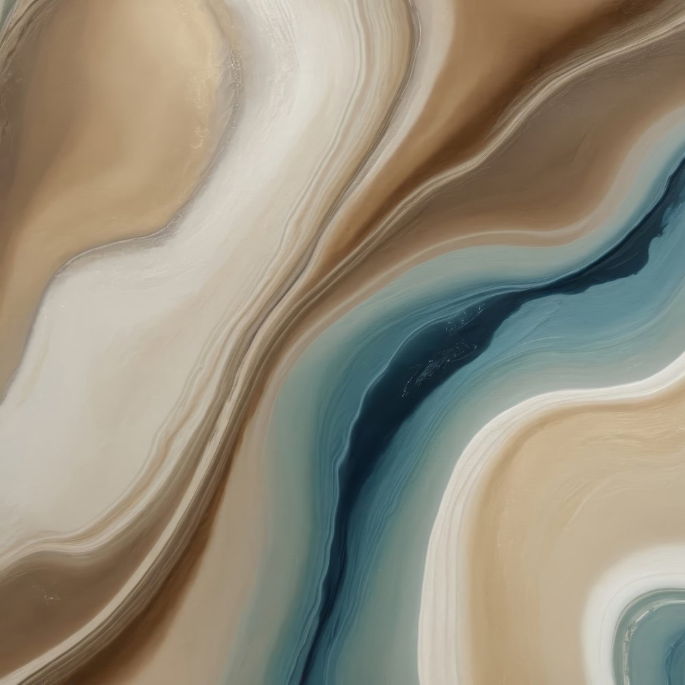 Flowing Earth Tones by Alpenglow Workshop