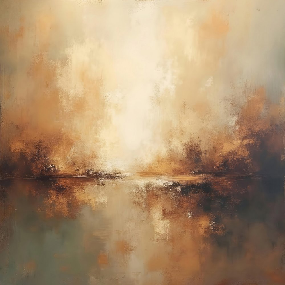 Golden Lake Glow by Alpenglow Workshop