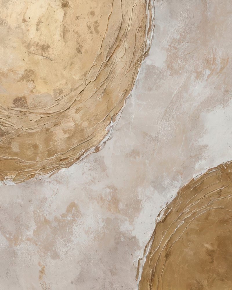 Golden Organic Forms by Alpenglow Workshop