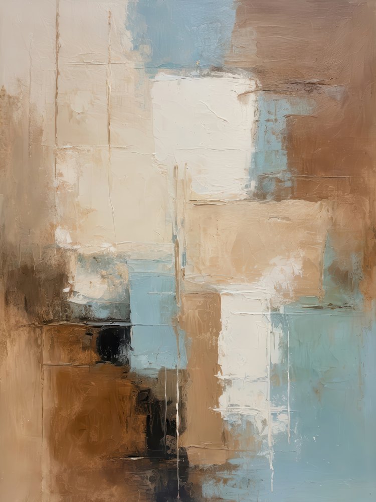 Serene Abstract Blocks by Alpenglow Workshop