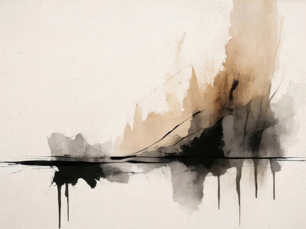 Serene Abstract Landscape by Alpenglow Workshop