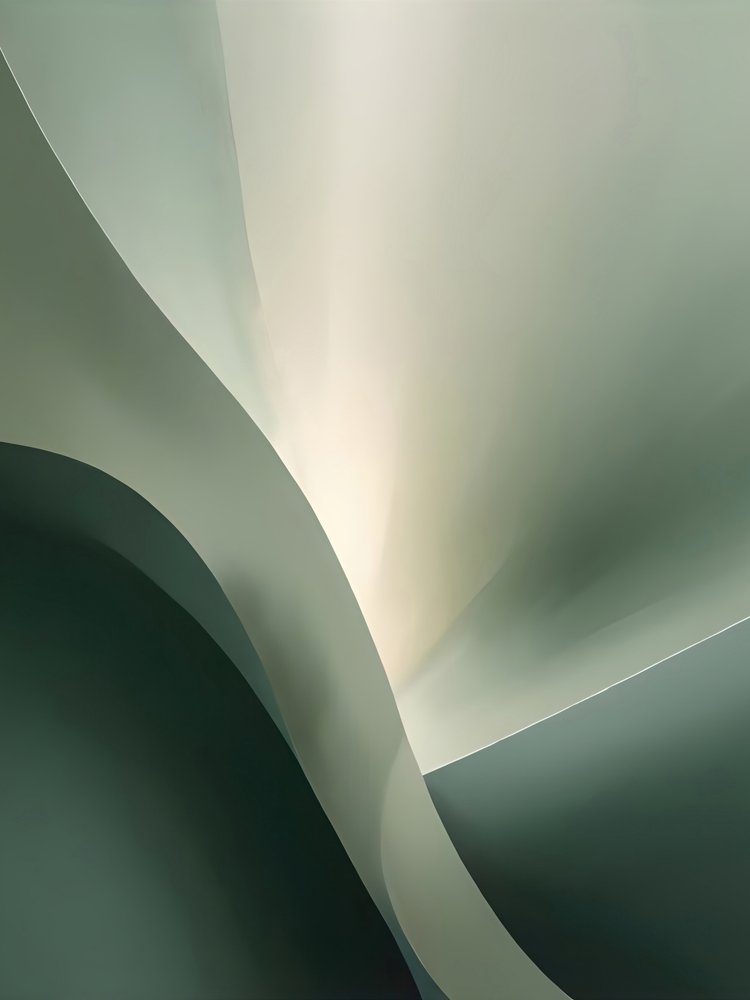 Serene Flowing Curves by Alpenglow Workshop