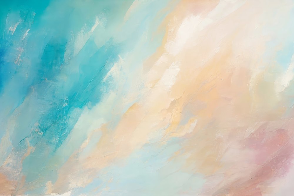 Soft Sky Abstract by Alpenglow Workshop