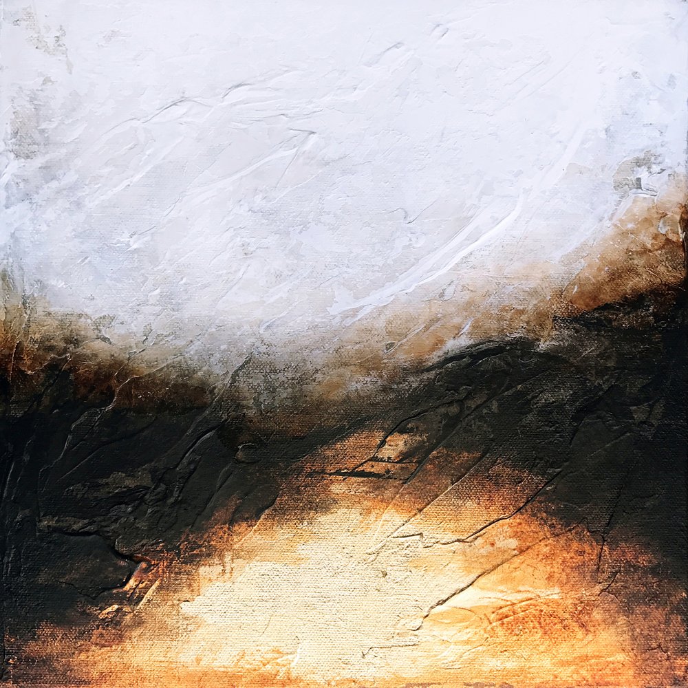 Dramatic Sky Warm Glow by Alyson Storms