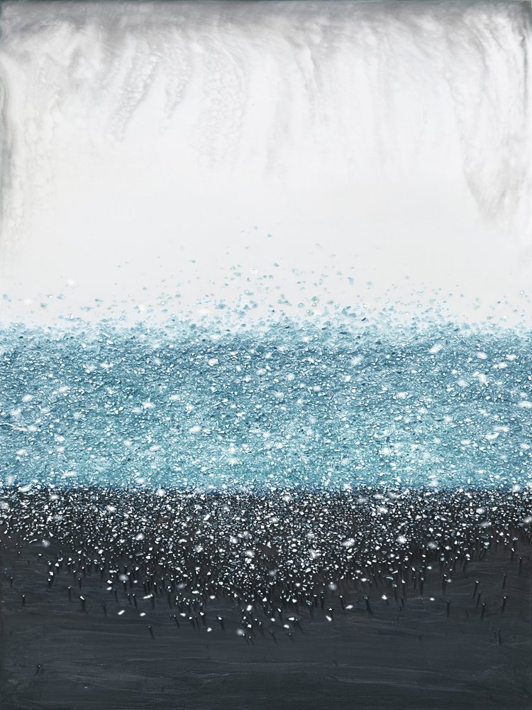 Glittering Blue Depths by Alyson Storms