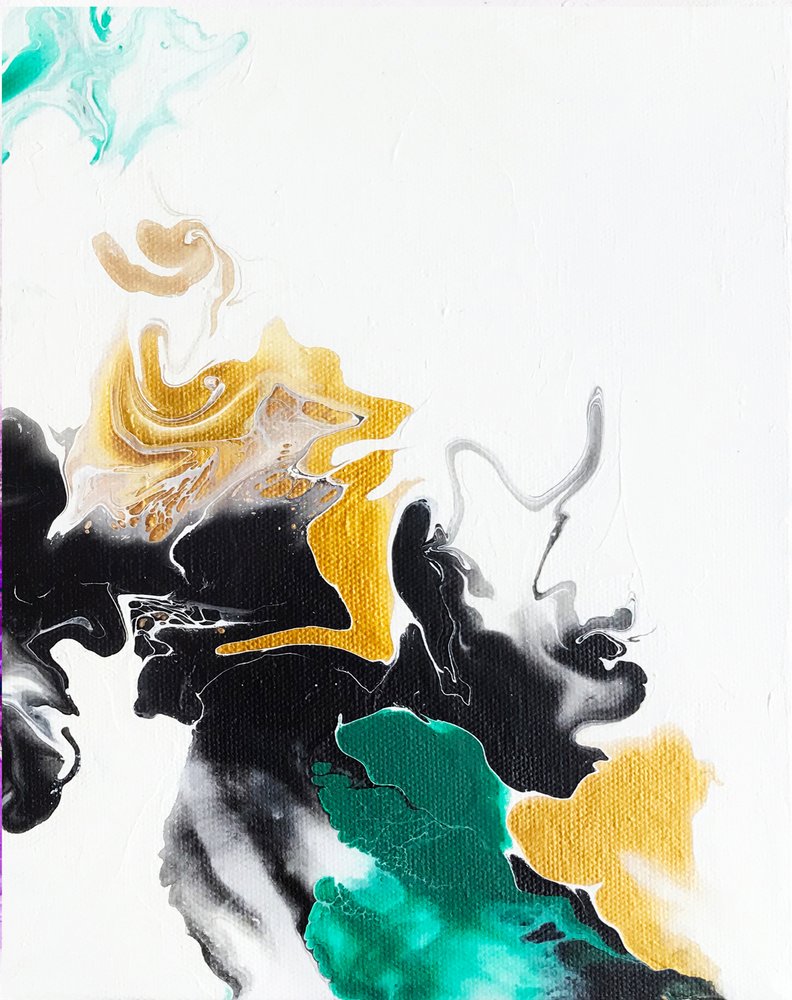 Golden Fluidity by Alyson Storms