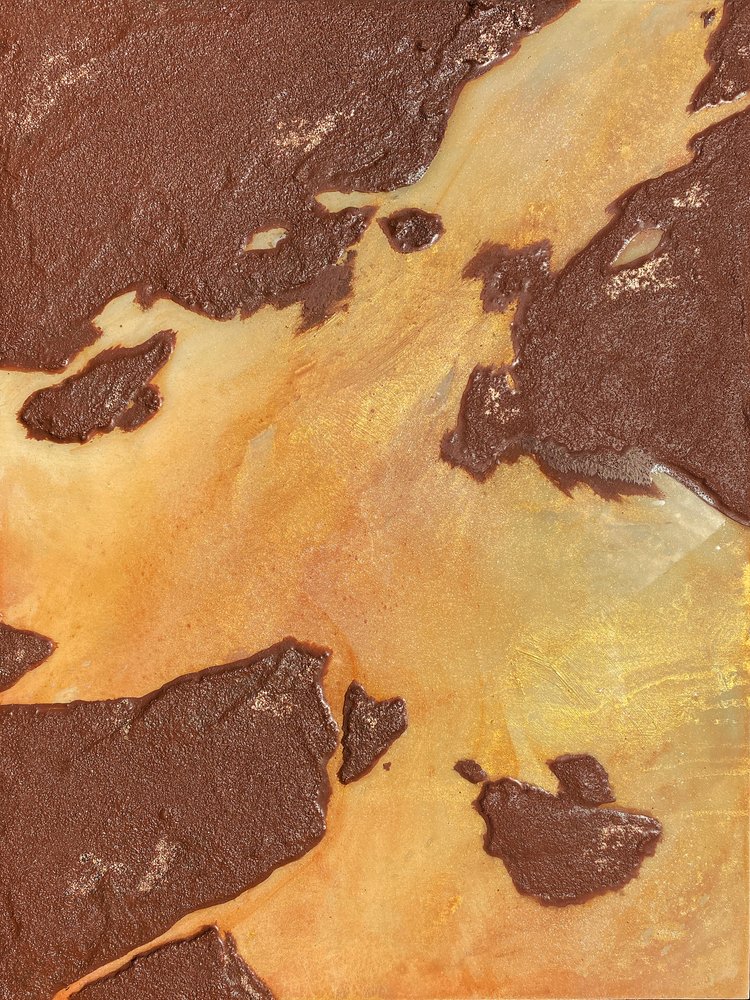 Liquid Gold Landscape by Alyson Storms