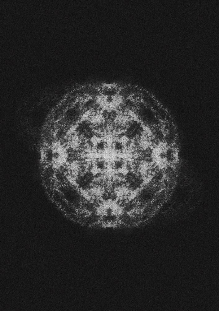 Glowing Abstract Orb by Amy Louise Baker