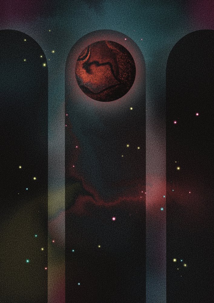 Red Planet Portal by Amy Louise Baker