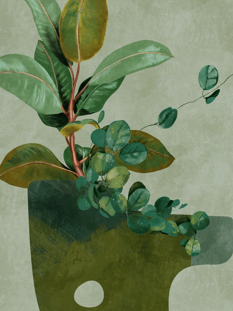 Leaves More 12 by Ana Rut Bre