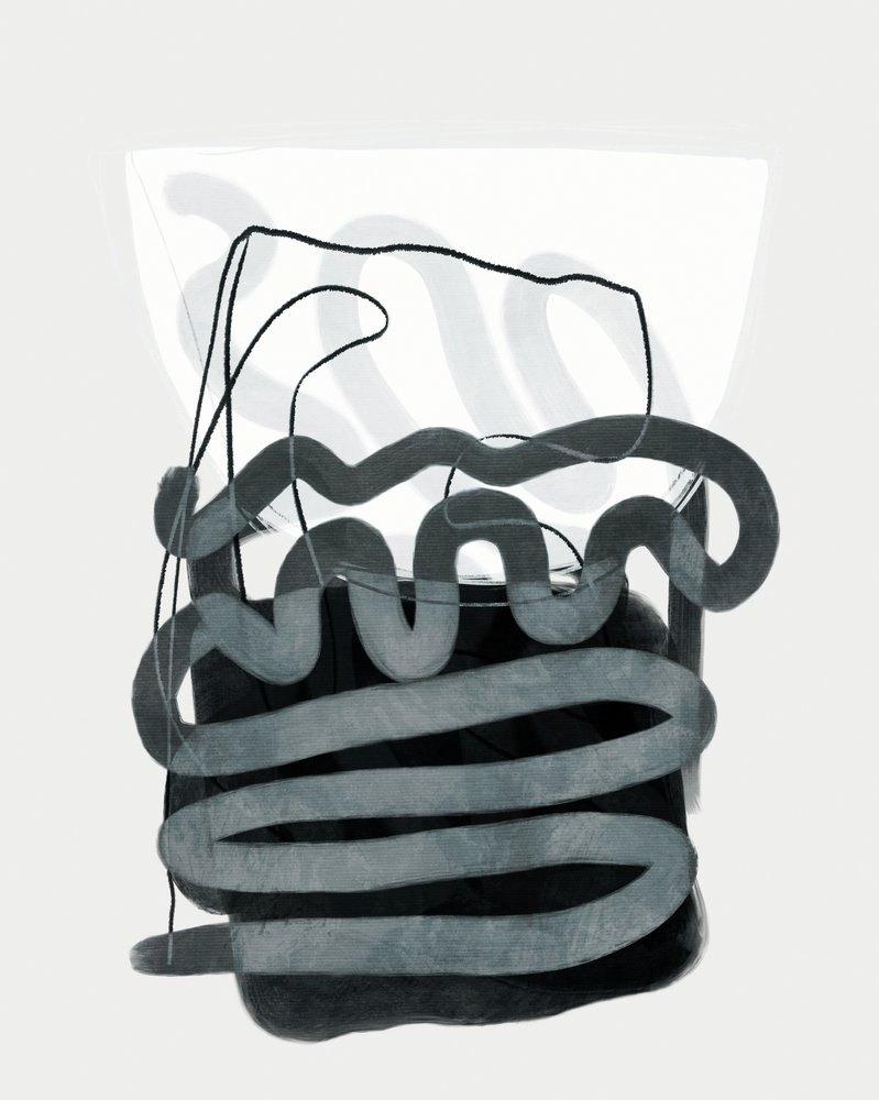 Painted Lines Swazz 3 by Ana Rut Bre