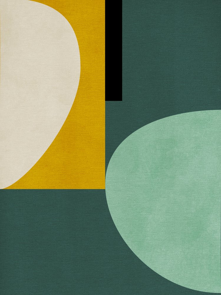 Rainbow Plus Shapes 1 by Ana Rut Bre