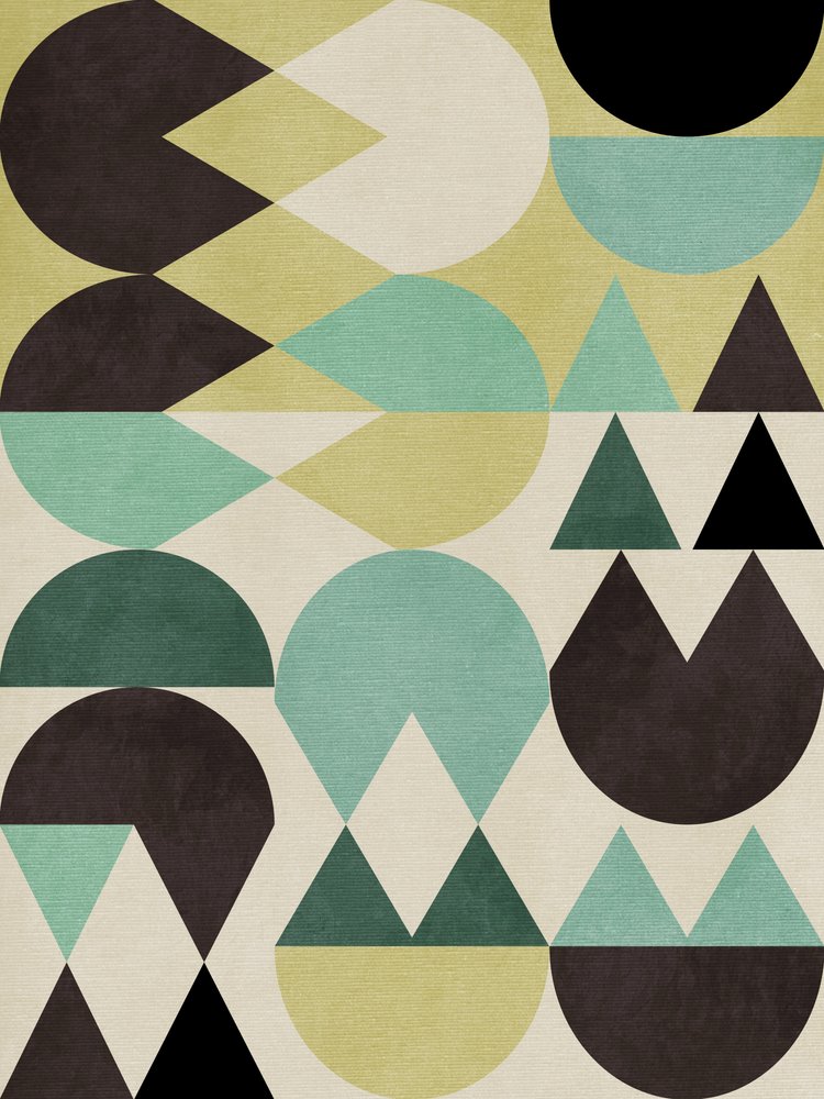 Rainbow Plus Shapes 6 by Ana Rut Bre