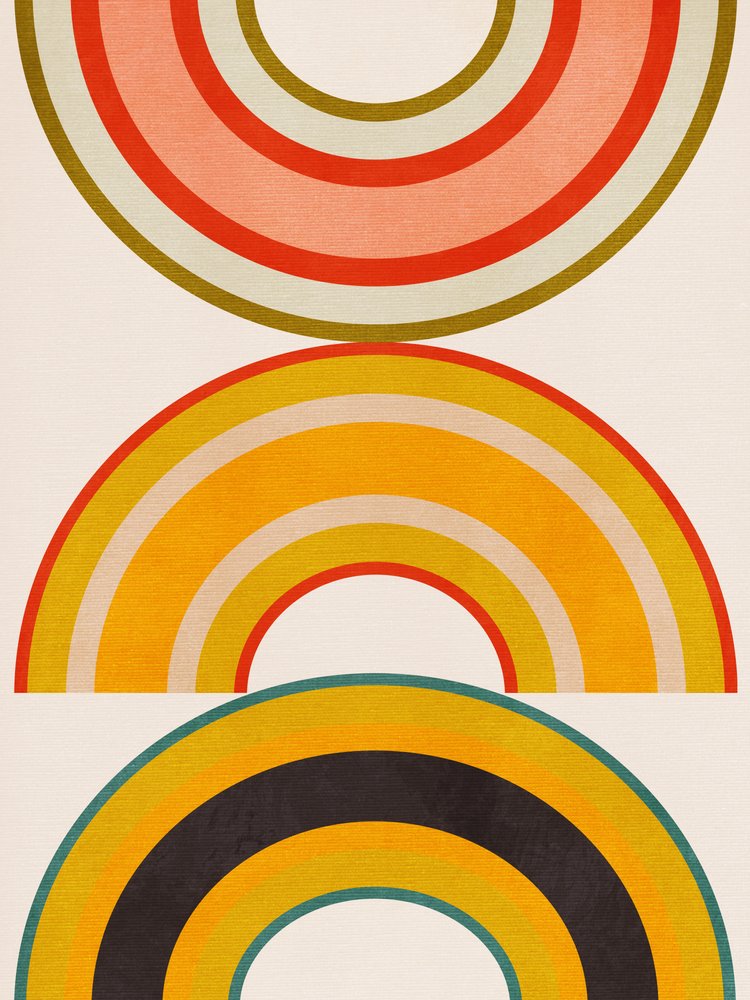 Rainbow Suns 6 by Ana Rut Bre