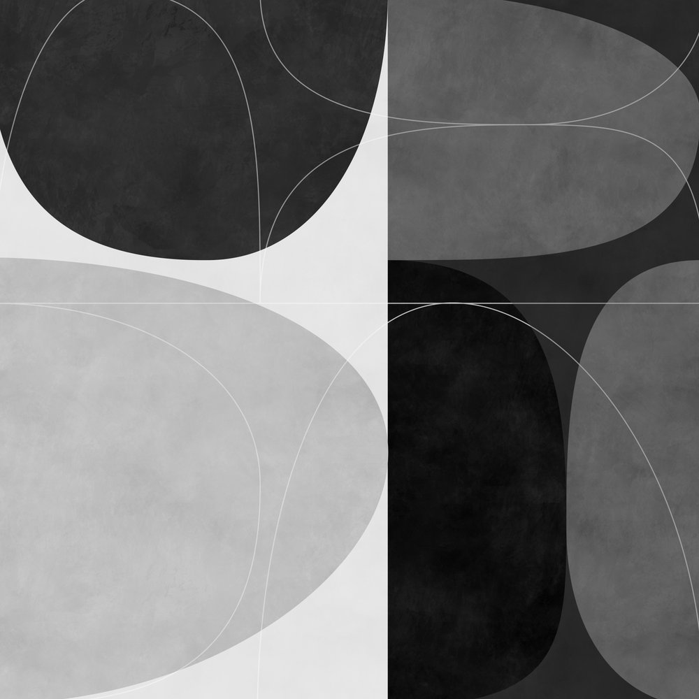 Shapes BW 2 Copy by Ana Rut Bre