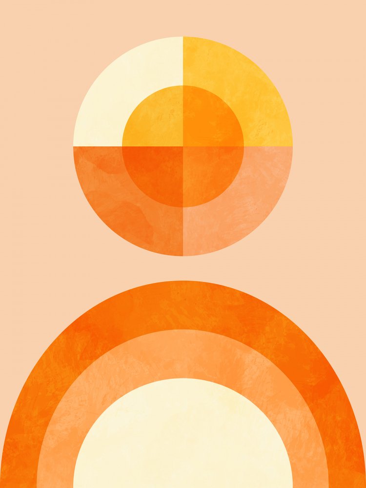 Spring Mid Rhapsody Orange 2 by Ana Rut Bre