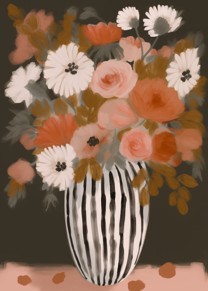 Modern Floral Bouquet by Andreas Magnusson