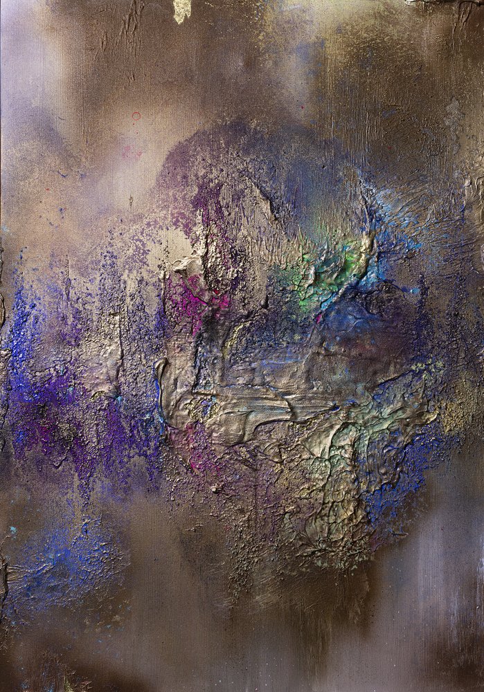 Abstract Gold Fusion by Anete Purina-Purite