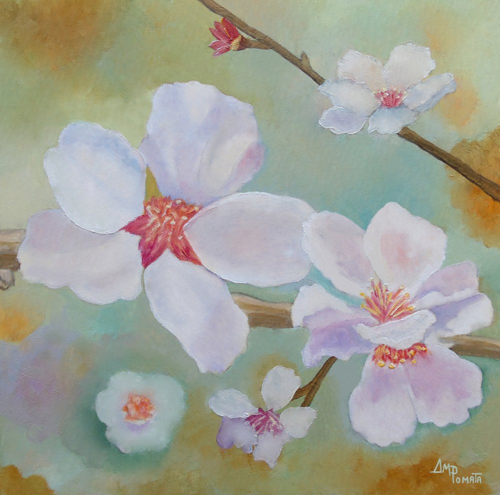 Gentle Spring Blossoms by Angeles M. Pomata