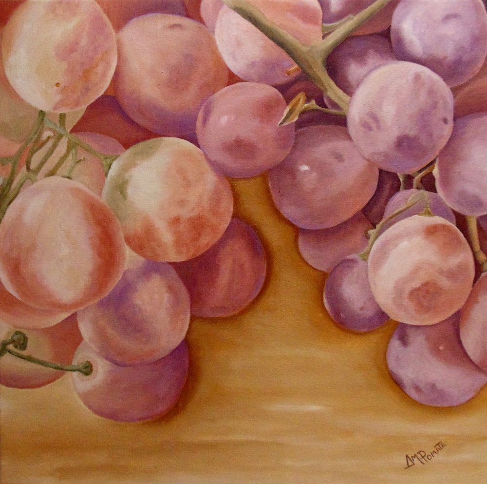 Luscious Grapes by Angeles M. Pomata