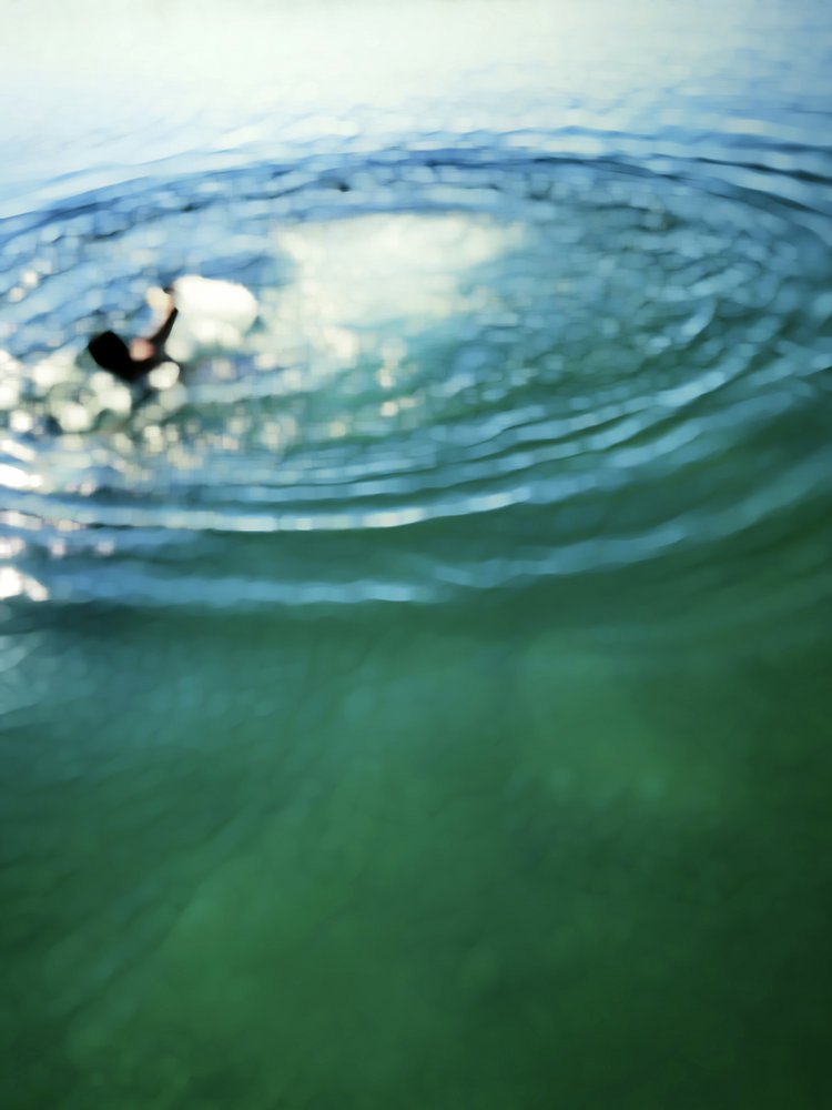 Surfer Below Surface by Angelo Cerantola