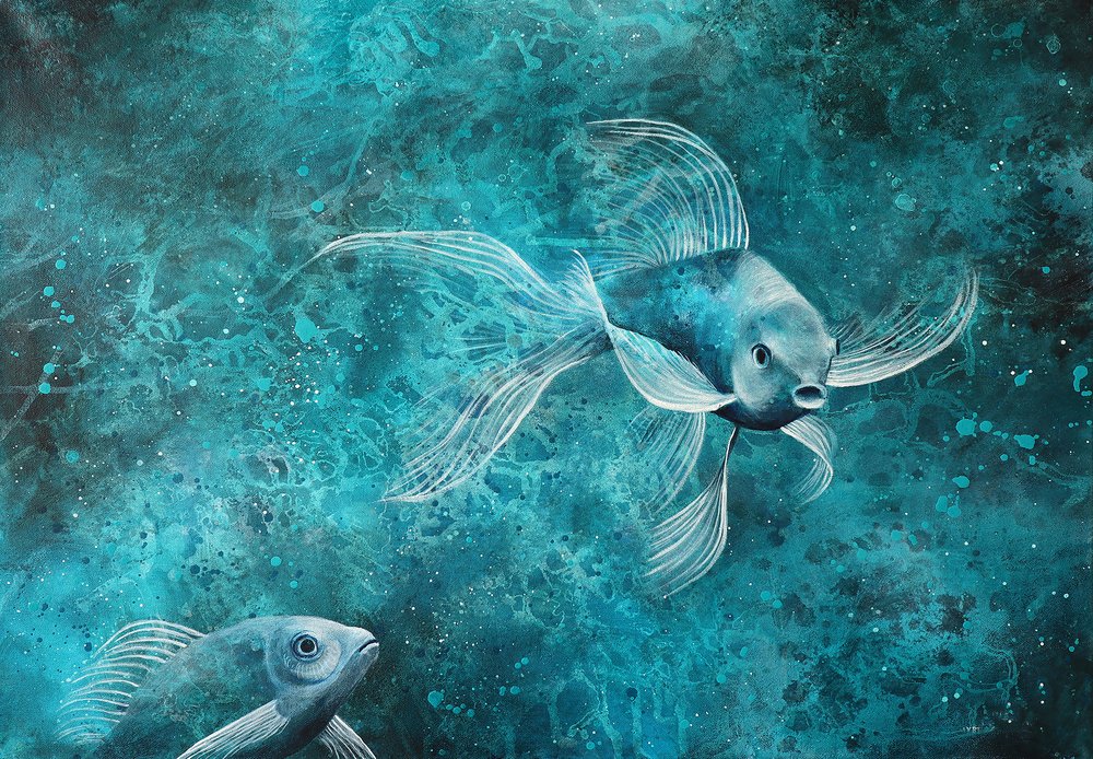 Blue Love by Ania Witwitzka
