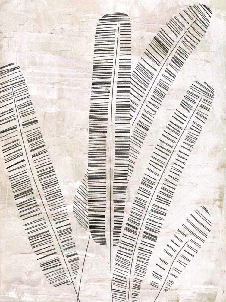 Abstract Botanical Lines by Annick
