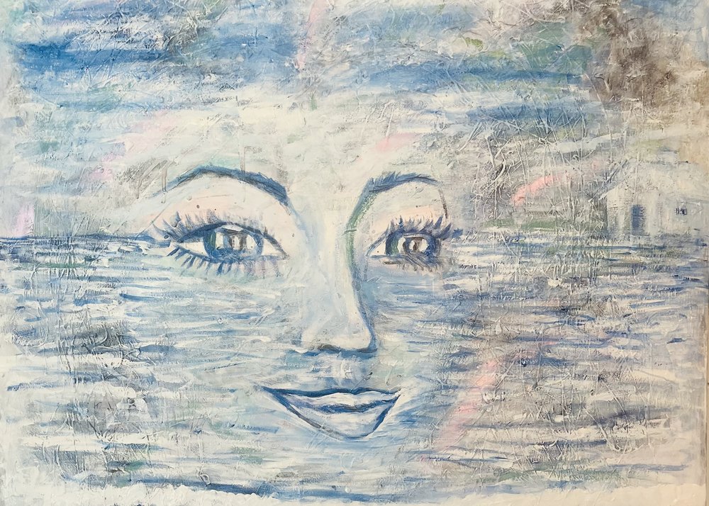 Dreamy Water Face by Annika Tiren