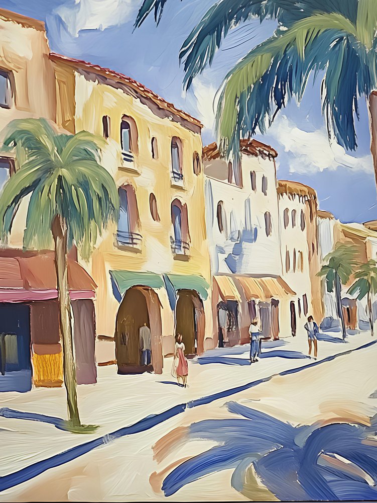 Mediterranean Street Scene by Avanesova Elena
