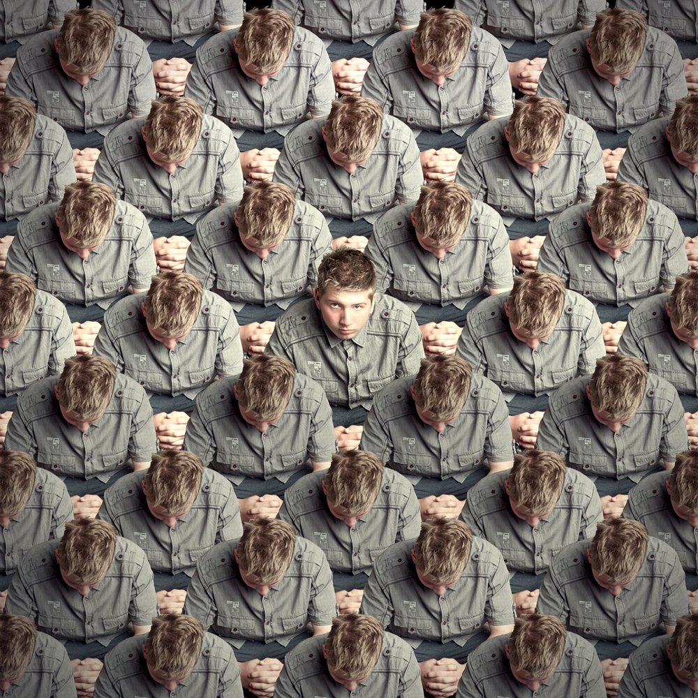 One Man Stands Out by Baden Bowen