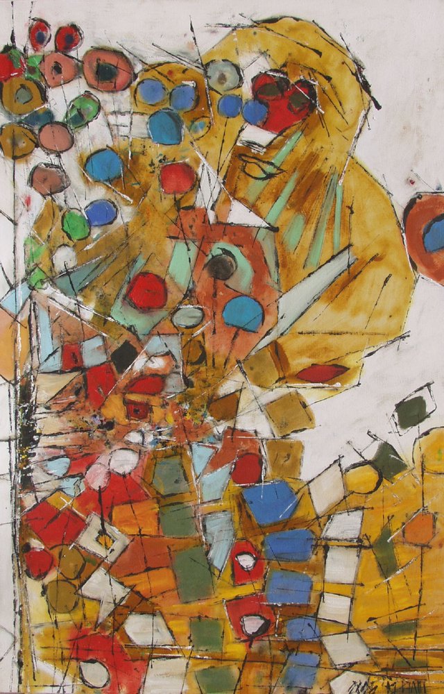 Abstract Colorful Forms by Barbara Piatti