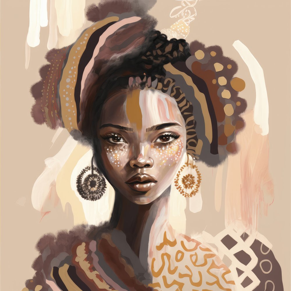 Elegance Portrait of Woman by Bella Eve