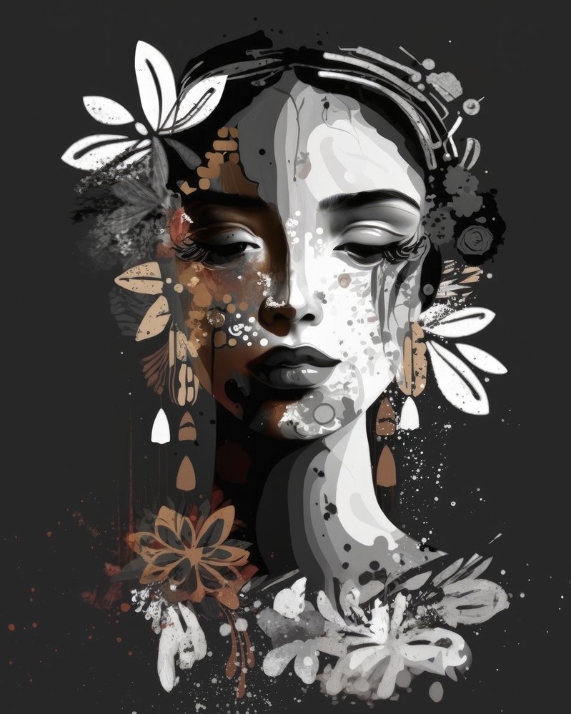 Serene Floral Beauty by Bella Eve