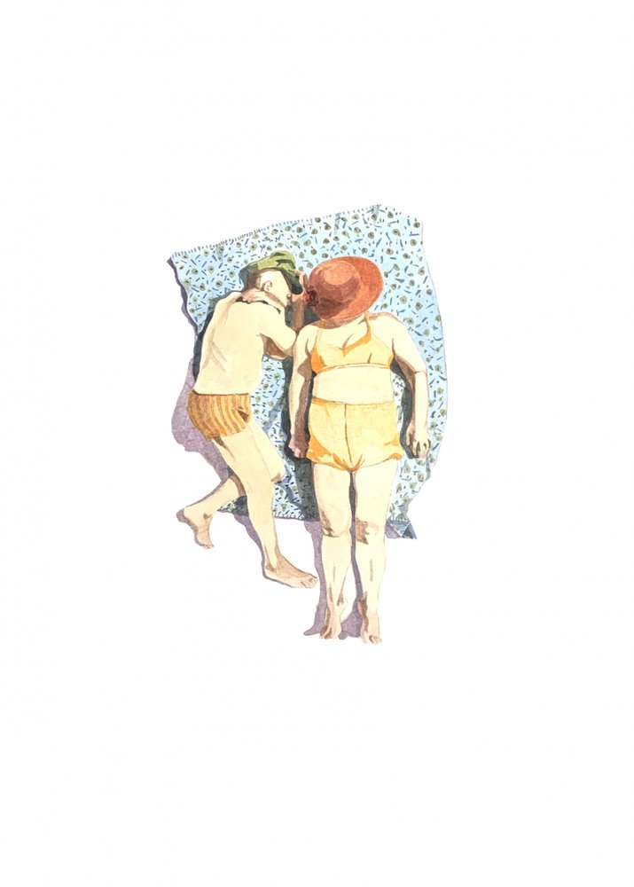 Relaxing Summer Couple by Borgenhag Holmqvist
