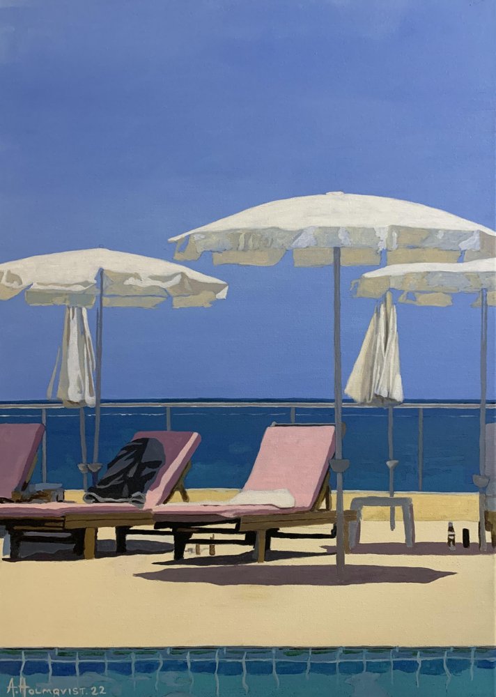 Summer Beach Loungers by Borgenhag Holmqvist