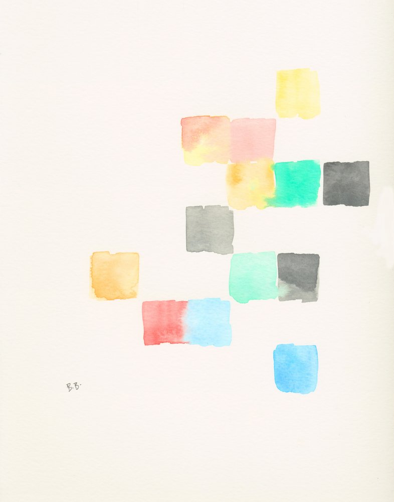 Pastel Color Blocks by Bronwyn Baker